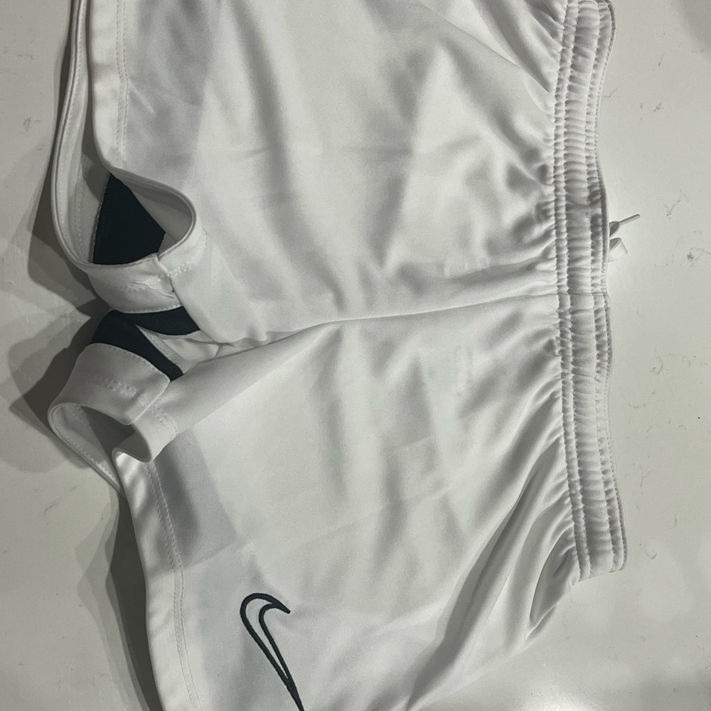 Nike Dri-FIT White Performance Shorts
